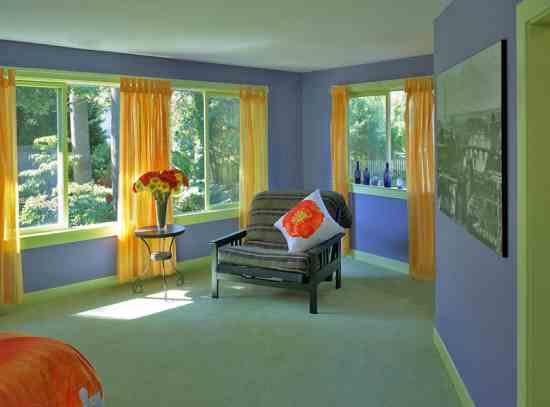 AFTER: Kate and William’s new, airy bedroom suite is now located in the addition.
